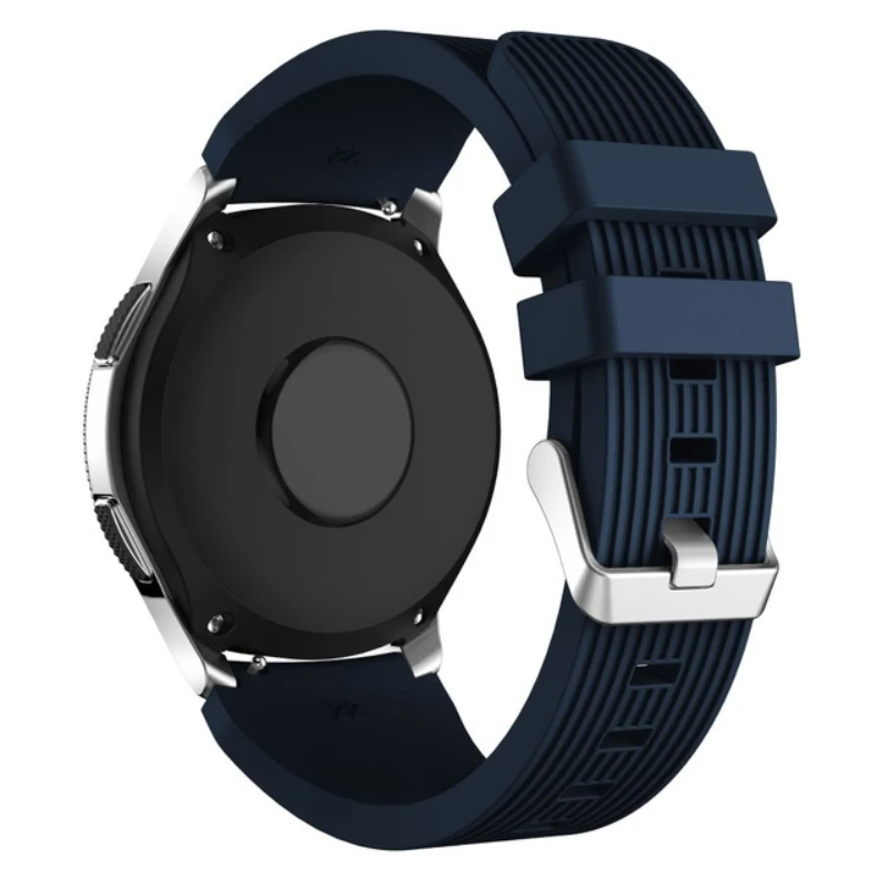 

22mm Sports Silicone Band For Samsung Galaxy Watch3 45MM & Gear 2 Comfortable Strap For Huami Amazfit GTS 3 GTR 42mm Smart Watch