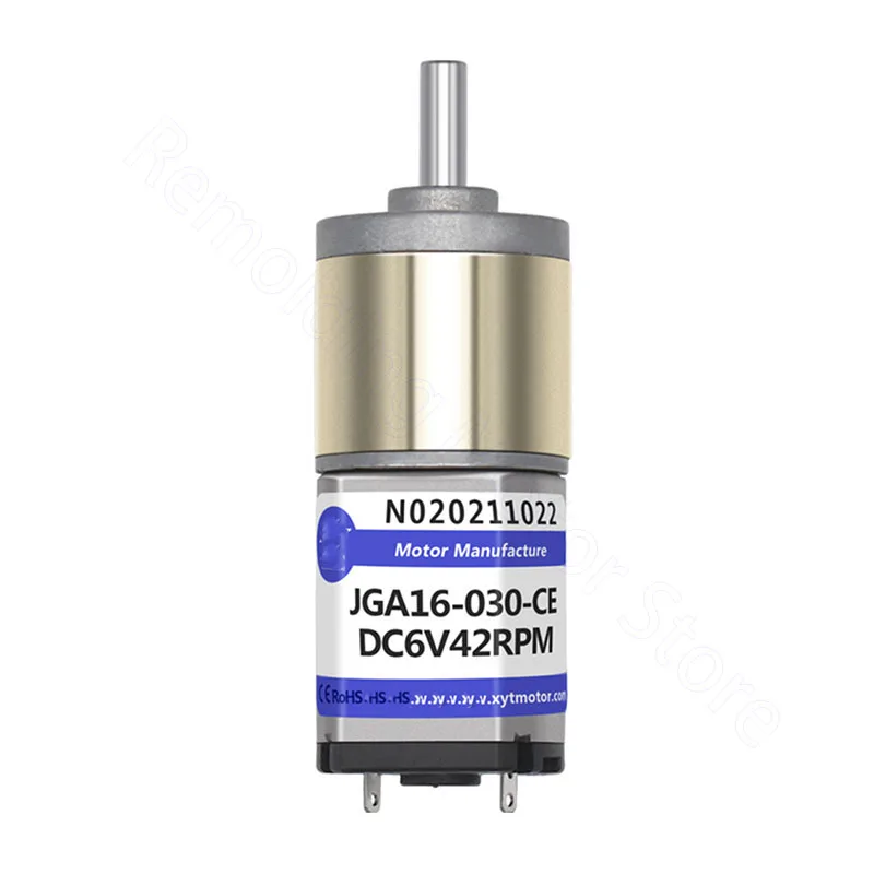 

DC 6V 12V Gear Motor 12 - 923RPM CW CCW Speed Reduction Gearbox Motor JGA16-030 Electric Engine DIY Accessories Car Boat Model