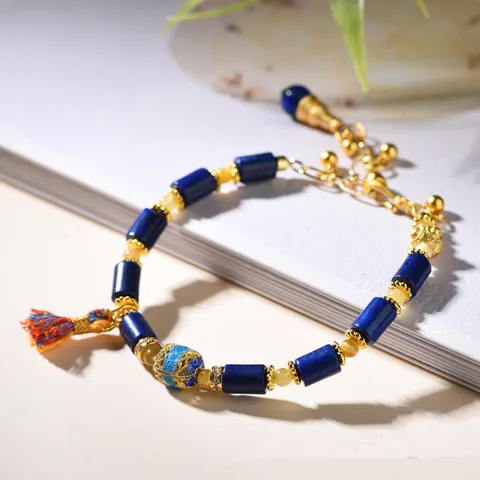 Браслет LISM из лазурита и агата