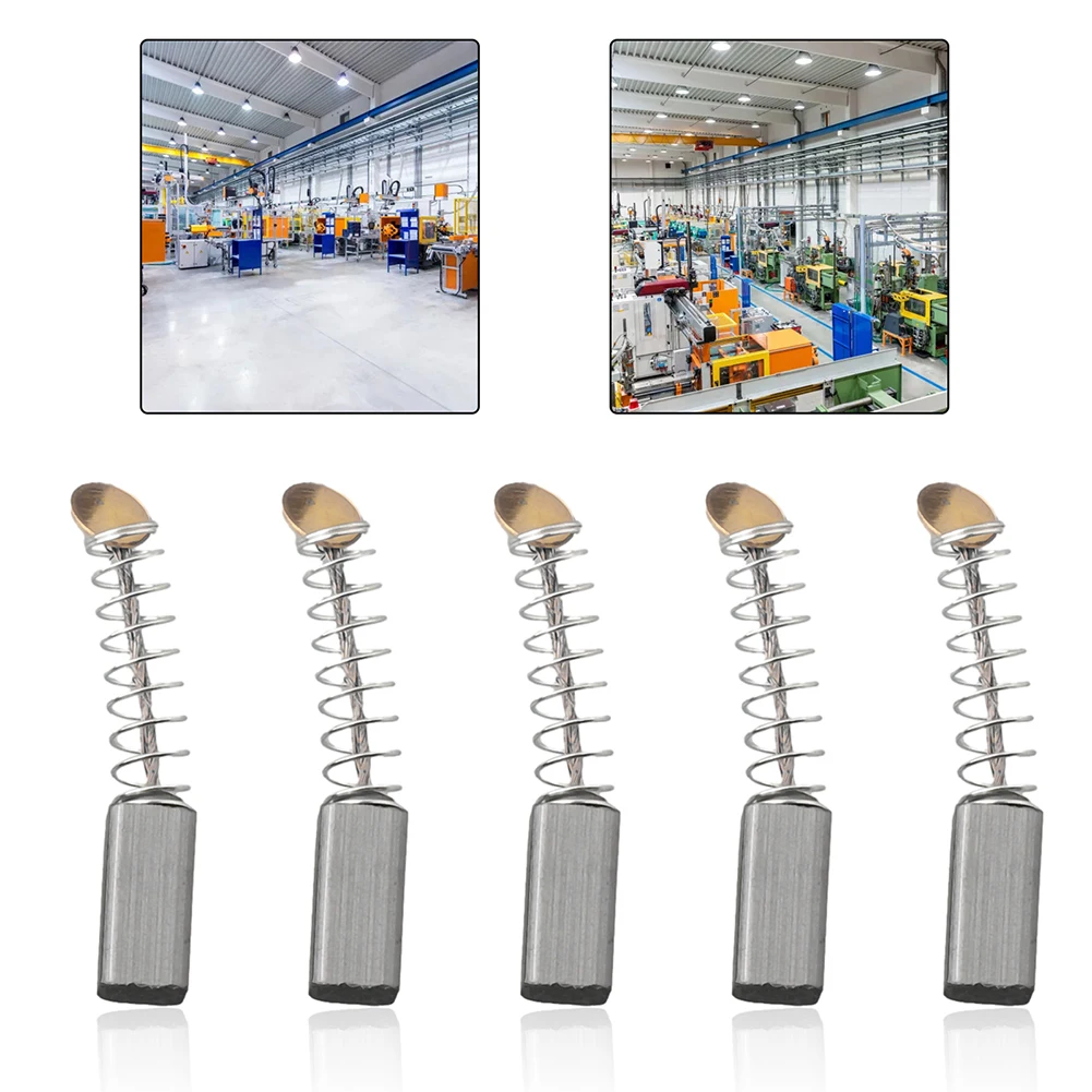 40 шт. 10x5x5 мм угольные щетки электроинструмент для электродвигателя