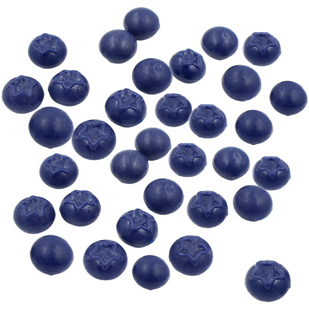 

Blueberries Fruits Fake Model Artificial Fruit Lifelike Prop Models Berries Realistic Photo Props Simulation Decor Faux Ornament