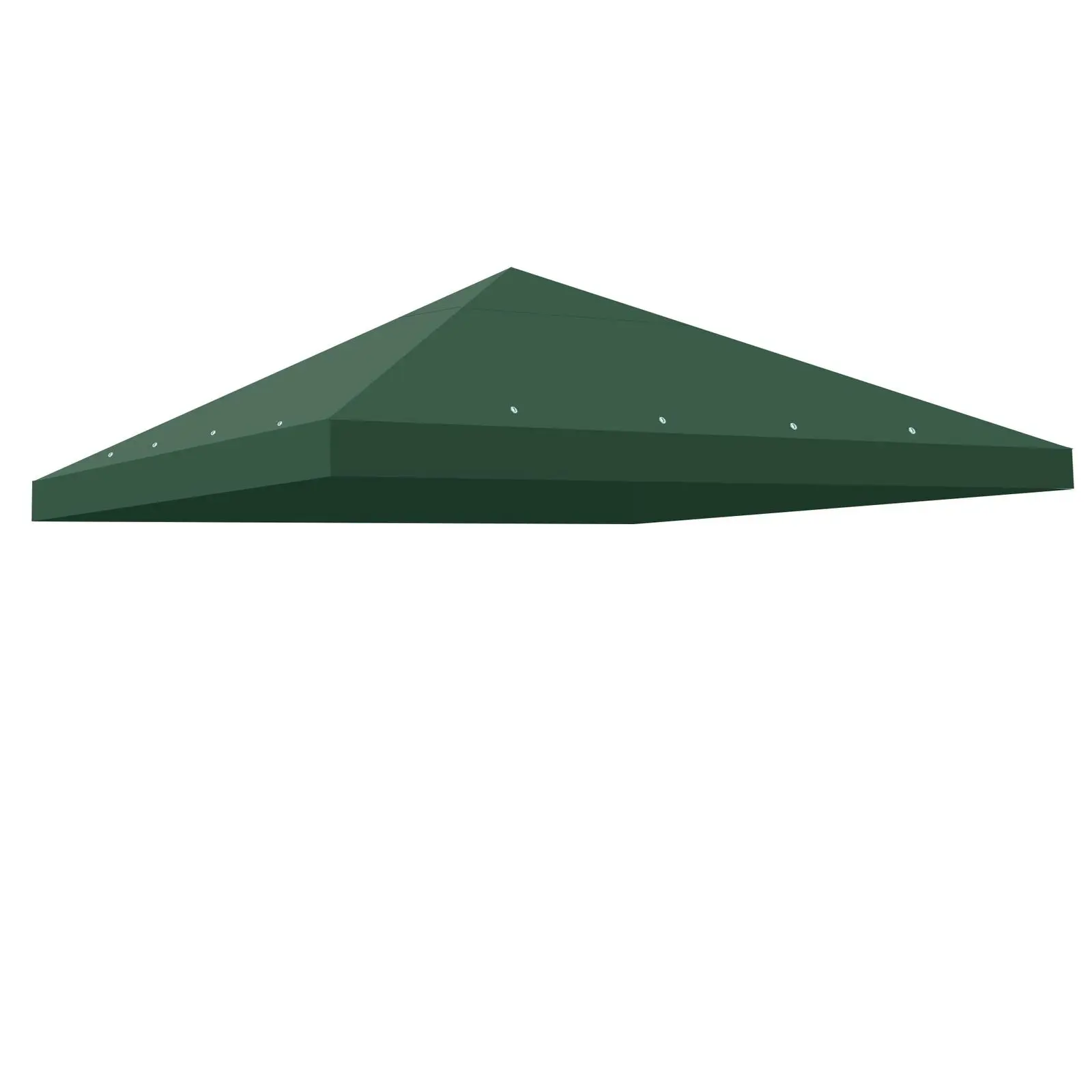 

10x10ft 1T UV30+ Protection Canopy Tent Top Replacement Water Repellent Green
