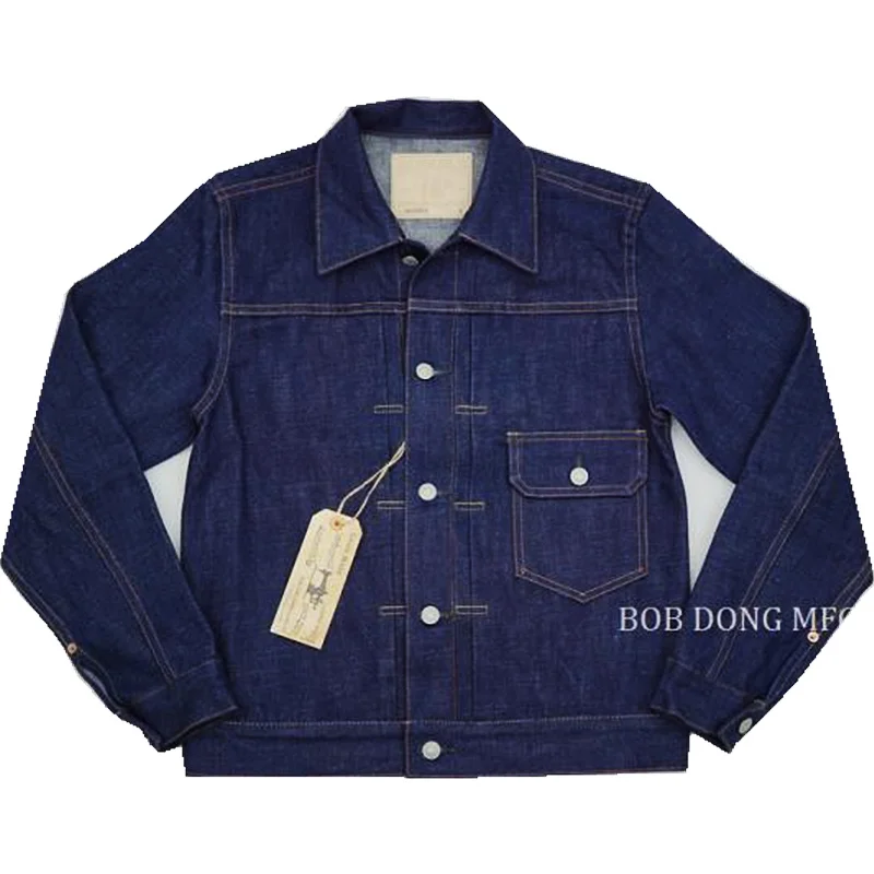 

Мужская джинсовая куртка, классическое пальто из денима, модель 506xx, модель 1 1920-х годов, размер 16 унций