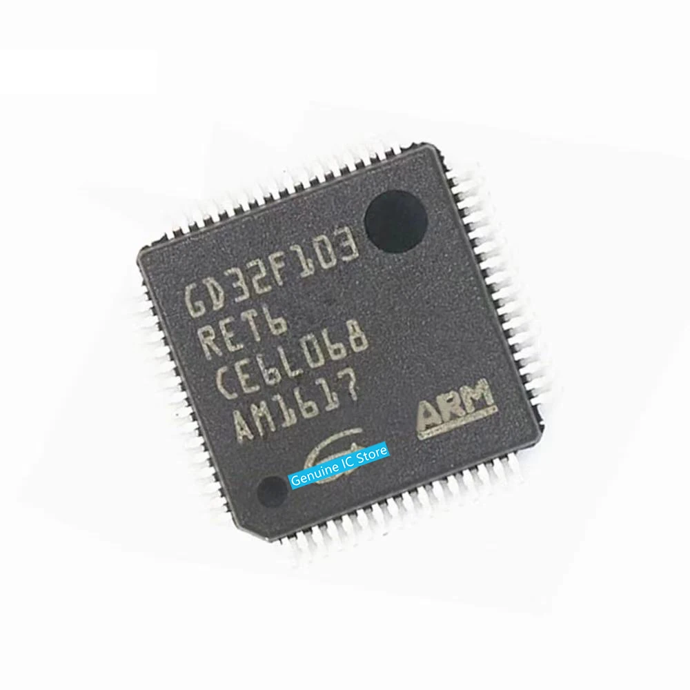 

2pcs/lot GD32F103RET6 LQFP64 New Original Genuine Ic
