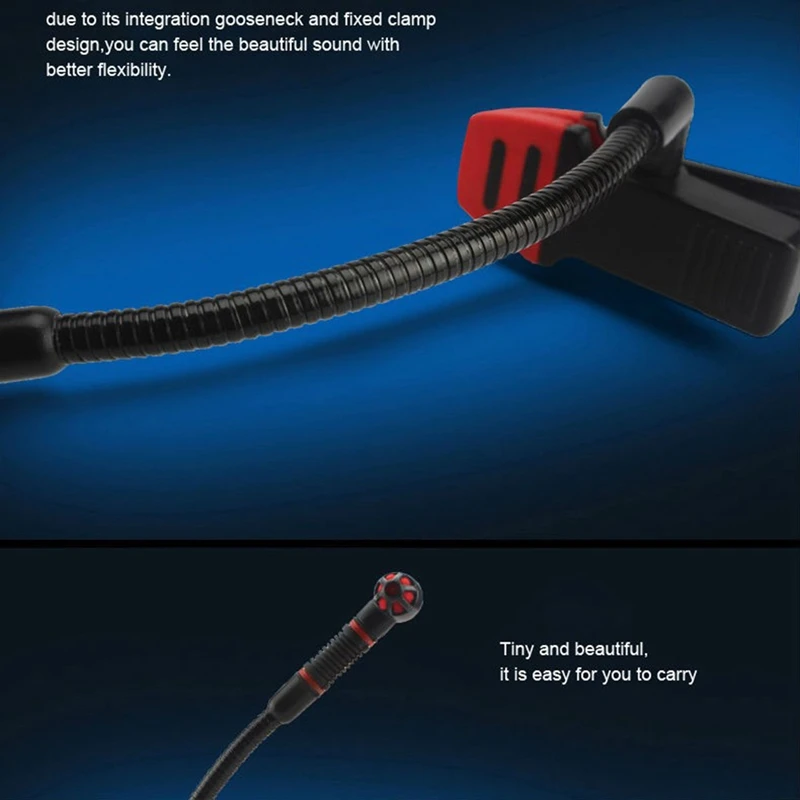 Микрофон для саксофона IM500 прикрепляющийся искусственный конденсатор оркестра