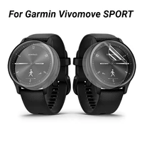 waterproof hydraulic film for garmin vivomove sport smart watch screen protectors explosion proof film smartwatch accessories