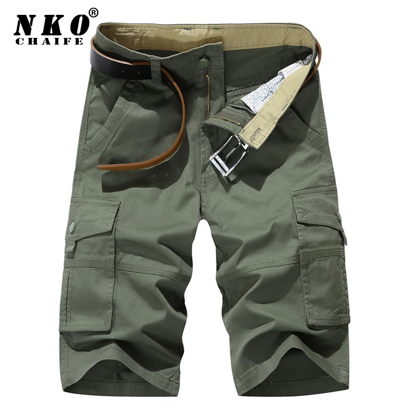

Mens Summer Military Shorts 2022 New Fashion Multi Pocket Casual Short Pants Men Outdoor Breathable Tactical Cargo Shorts Men