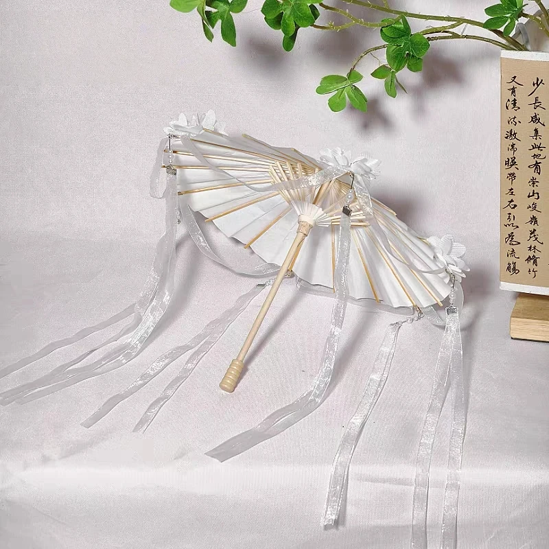 Фото Мини-зонтик для куклы 1/3 BJD, ручной реквизит, украшение, аксессуары для кукол, реквизит для фотосъемки, модель игрушки, зонтик от солнца №4