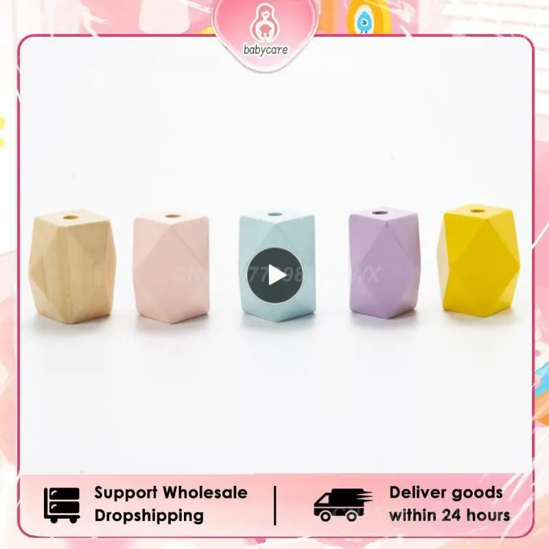 Бусины россыпью из натурального дерева, Размер 20, 30 мм