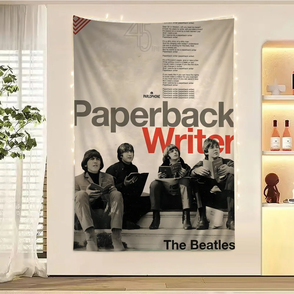 B-Beatless Rock Band Богемный Кебок Настенный Гобелен Доступный Хиппи Мандалай Декор