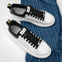 2022 new luxury flat womens shoes brand design off white platform sneakers women vulcanized couple shoes large size 45