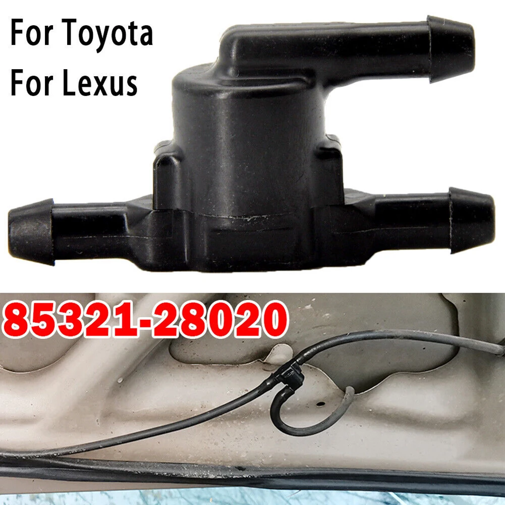 

Обратный клапан для Corolla, Lexus, аксессуары для помещений 8532128020, черные детали, пластиковое Сменное лобовое стекло, 1 шт.