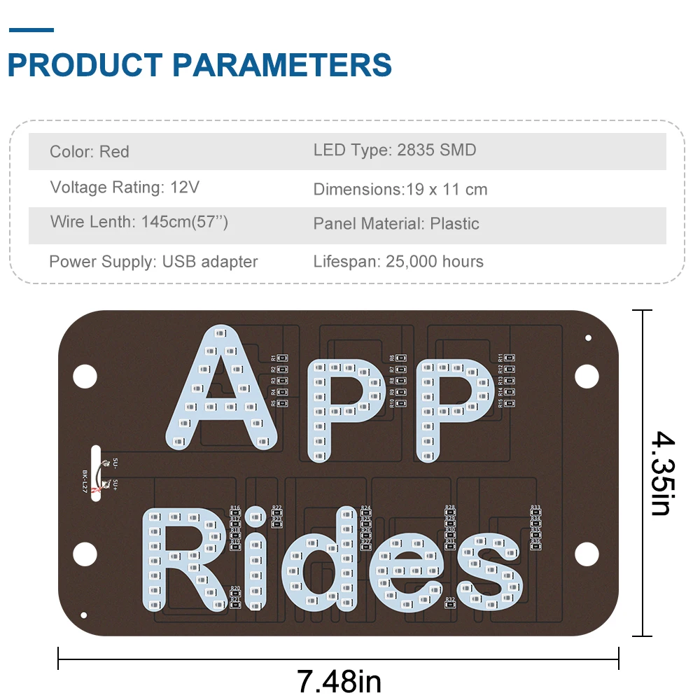 1 шт. приложение для поездок с USB-датчиком такси