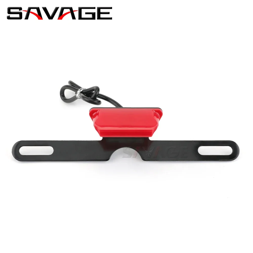 Универсальный светодиодный светильник номерного знака мотоцикла задний фонарь