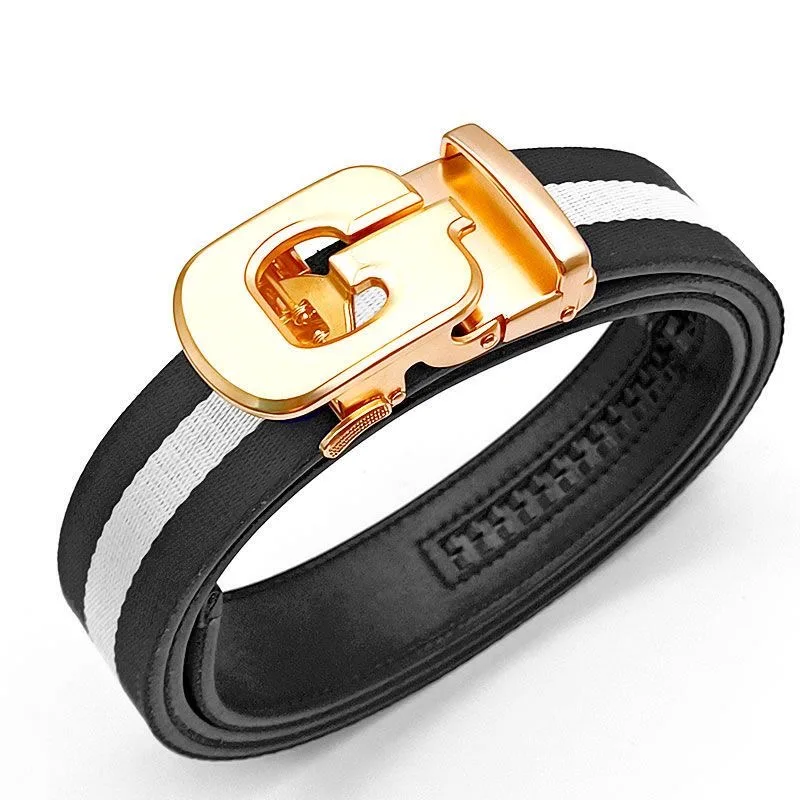 Ремень мужской с металлической пряжкой дизайнерский Повседневный широкий пояс