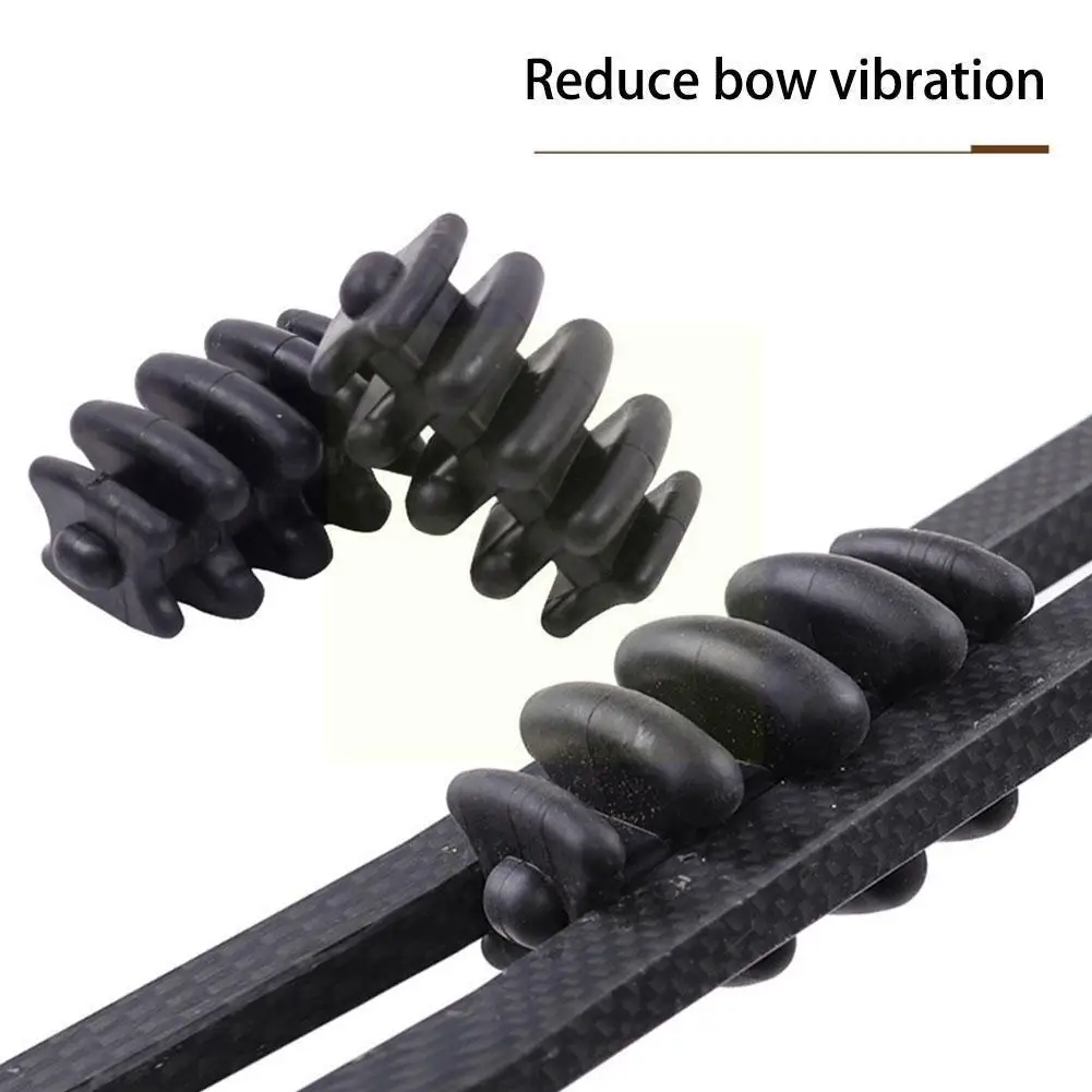 

Archery Stabilizer Rubber Damping Compound Bow Silencer Limbs Shock Absorber for Outdoor Sports Shooting Hunting Accessorie R3U7