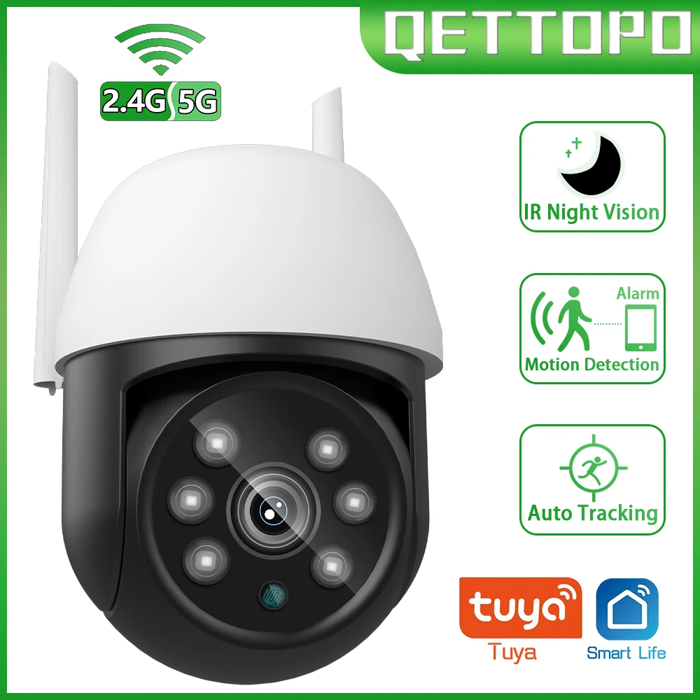 

Smart Camera 1080P HD WiFi 5MP CCTV Night Vision Webcam Outdoor IP Camera P2P Video Surveillance Security Monitor for Tuya APP
