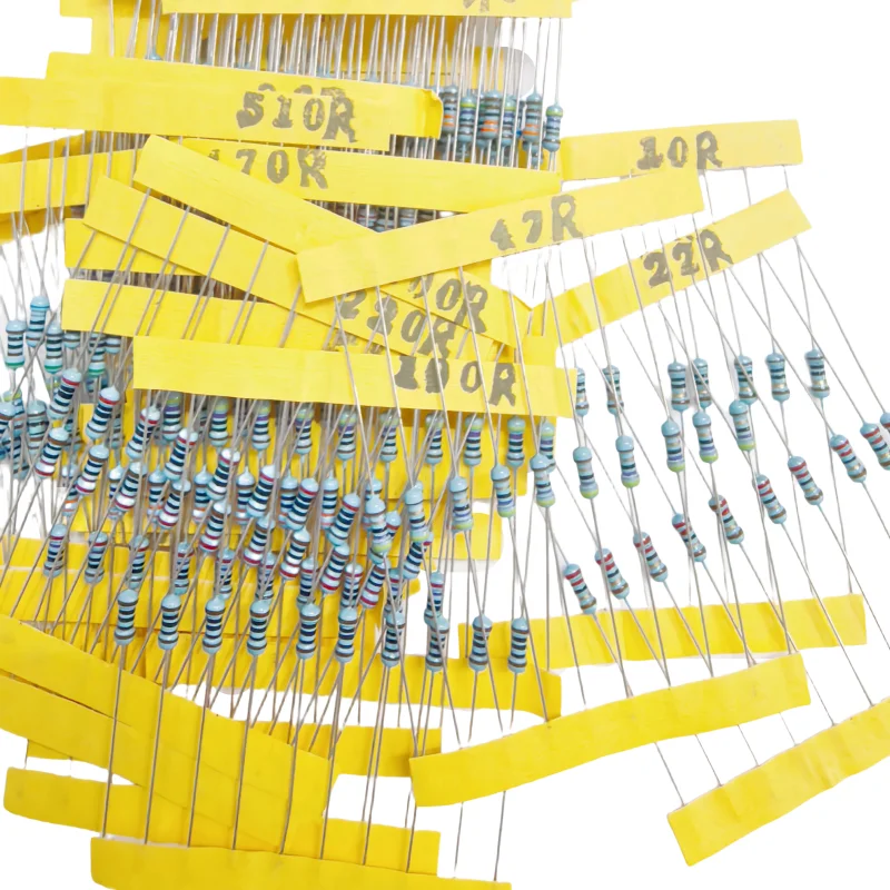300 шт. 10 -1 м Ом 1/4 Вт Сопротивление 1% набор ассортимента металлопленочных