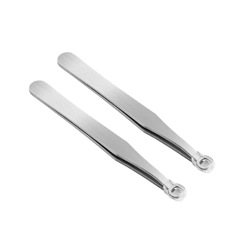 

Silver color stainless steel nose hair clip