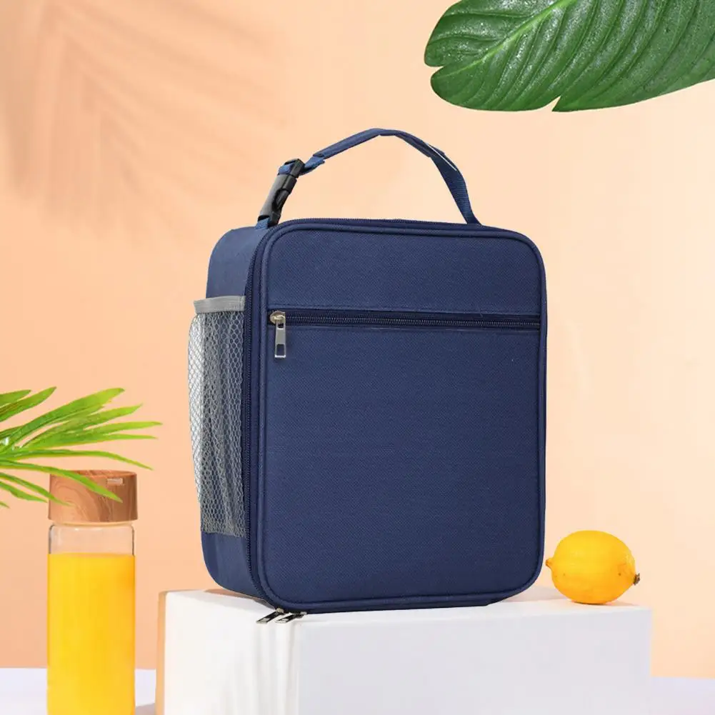 

Практичная сумка для еды, дизайнерская сумка для еды с ручкой, вместительная изолированная сумка-тоут для еды, сумка для сохранения свежести