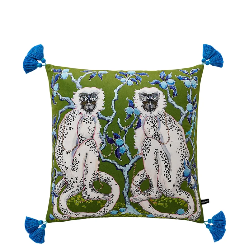 

Бархатные наволочки с принтом слон Formaso 45x45 см