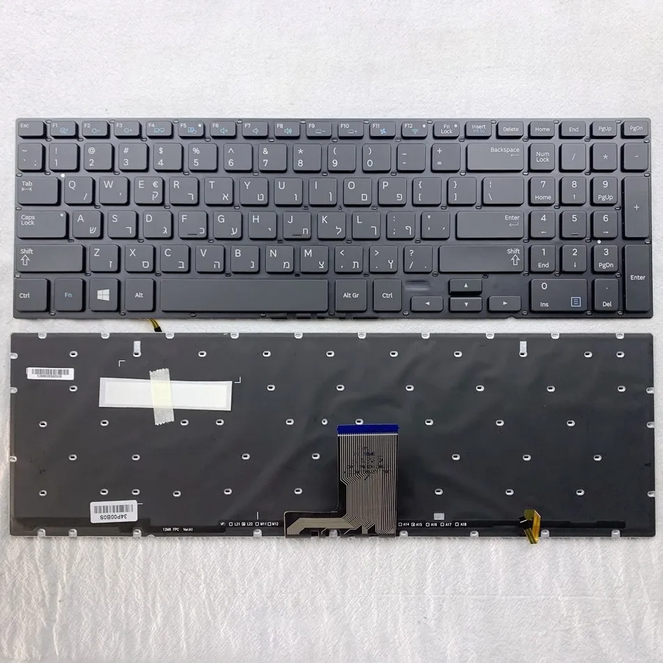 Клавиатура с подсветкой для Samsung NP880Z5E 880Z5E NP870Z5E 870Z5E NP770Z5E 770Z5E NP780Z5E 780Z5E 670Z5 670Z5E HB