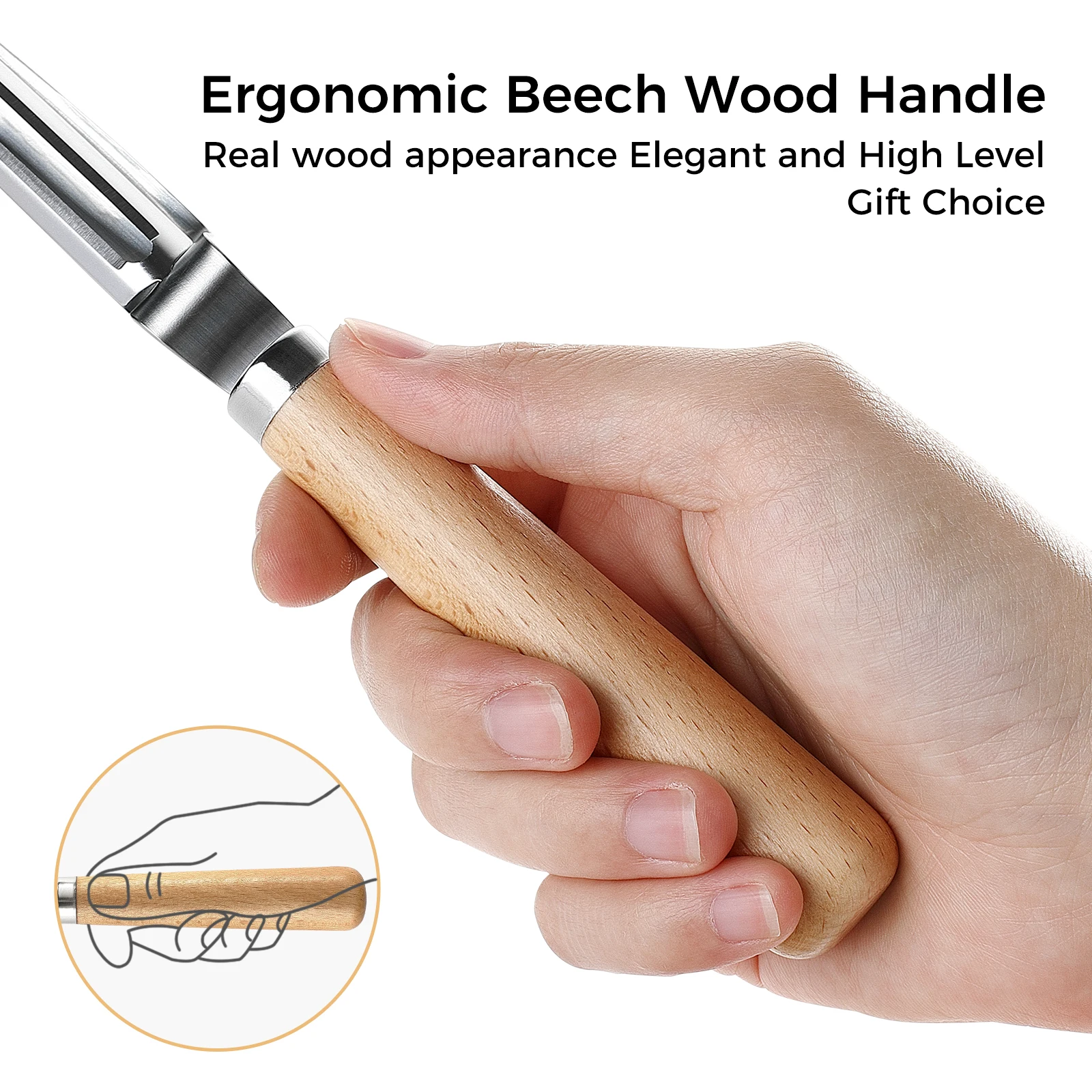 keemake 3pcs paring knife set stainless steel kitchen knives fruit kitchen gadgets peeling knife potatoes melon planing free global shipping