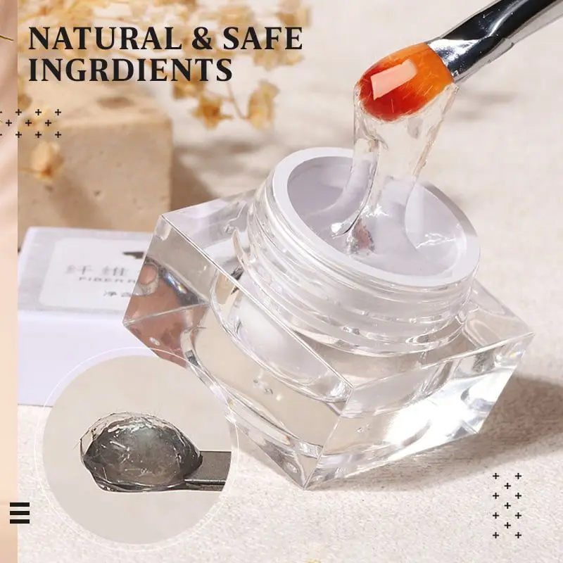 

1PC 5ml Nail Repair & Extend Fiber Gel Crack Nail Repair Glue Quick UV Glue Nail Extension Varnishes Clear Polish Manicure Tools