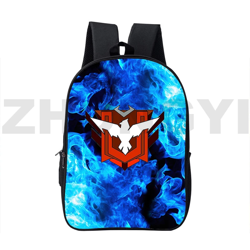Вместительные 3D рюкзаки для игр Free Fire Garena 16-дюймовые школьные ранцы мужские