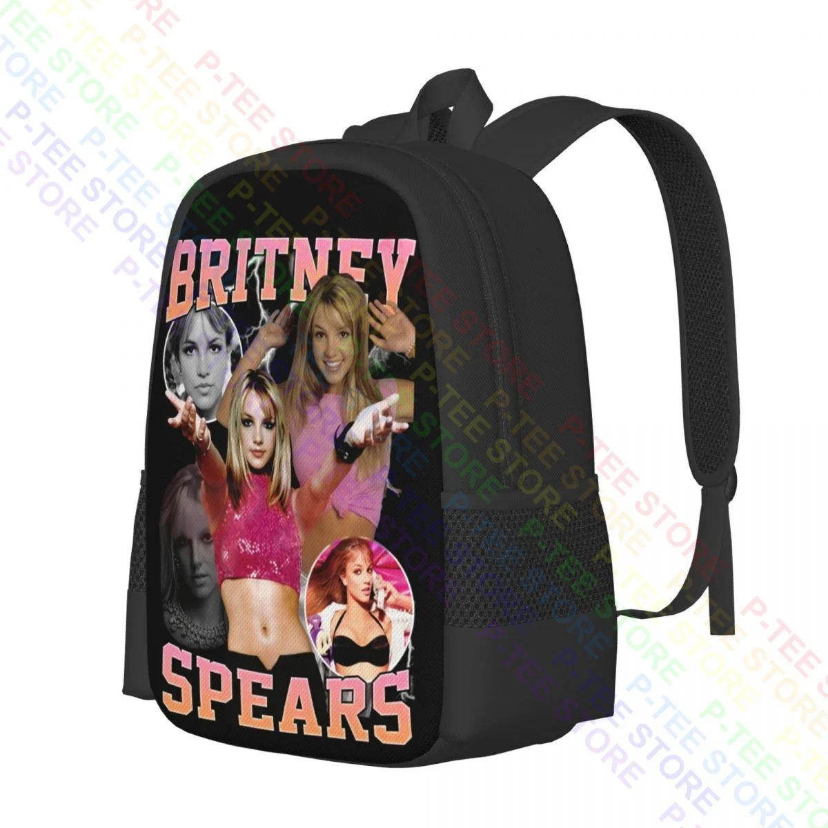 Бритни Спирс Упс Я проводит Рюкзак Большой вместимости с художественным принтом
