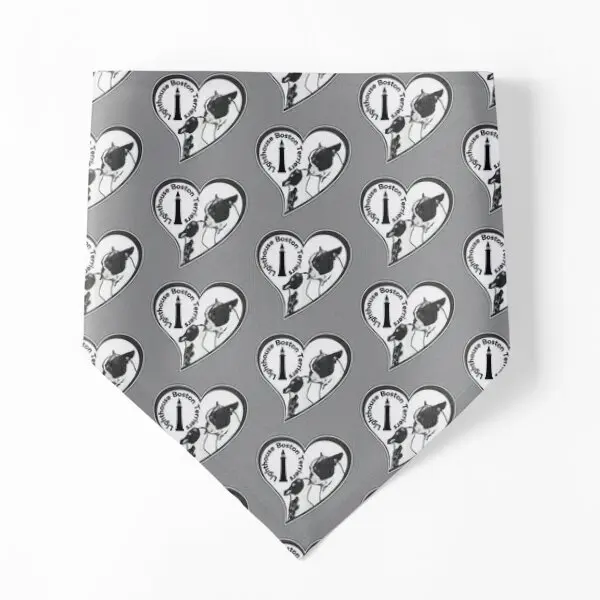 

Бандана для собак «Бостон терьер», дизайнерская одежда серого цвета, для щенков, аксессуары для домашних животных, Рождественский шарф