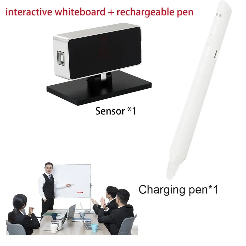 Oway Smart Classroom infrared Camera Interactive Whiteboards with Digital Rechargeable Pen for Children Education and E-learning