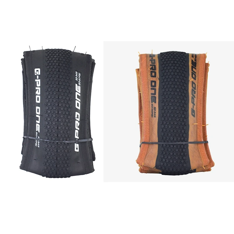 

G-PROONE 349 Bike Folding 16X1 1/4 Tire For Brompton Retro Yellow Edge Bicycle Tire 16Inch Ultralight