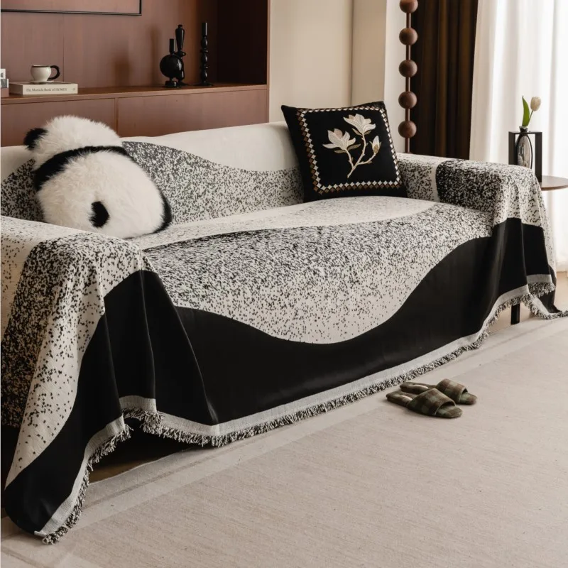 Пледы 2024 осень-зима чехол для дивана кемпинга пикника чехлы диванов из синели с