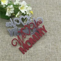 mothers day lace metal cutting dies mold round hole label tag scrapbook paper craft knife mould blade punch stencils dies