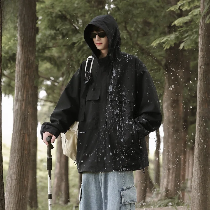 Genio Lamode Hong Kong Sle уличная куртка с капюшоном мужская весенне-осенняя новая