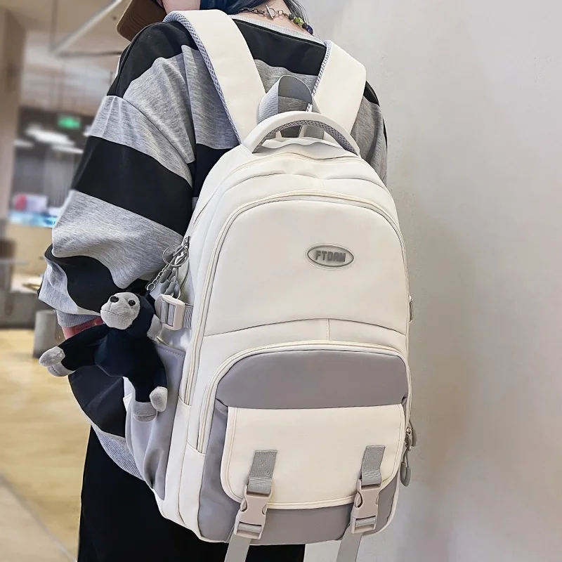 

Вместительный рюкзак для подростков для женщин и мужчин, классная школьная сумка для девочек и мальчиков, модные дорожные сумки для книг для студентов и студентов