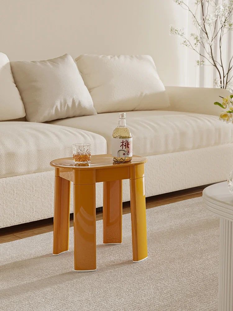 Sgabello Di Design Medievale Nordico Per La Casa Panca Creativa Soggiorno Moderno Semplice Rotondo Corto