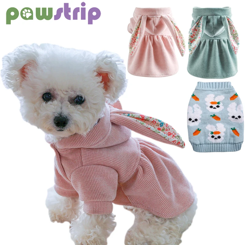 

Lovely Dog Coat Winter Warm Pet Clothes for Small Dogs Cats Hoodie Jacket Chihuahua Yorkshire Shih Tzu Puppy Sweater Pet Costume