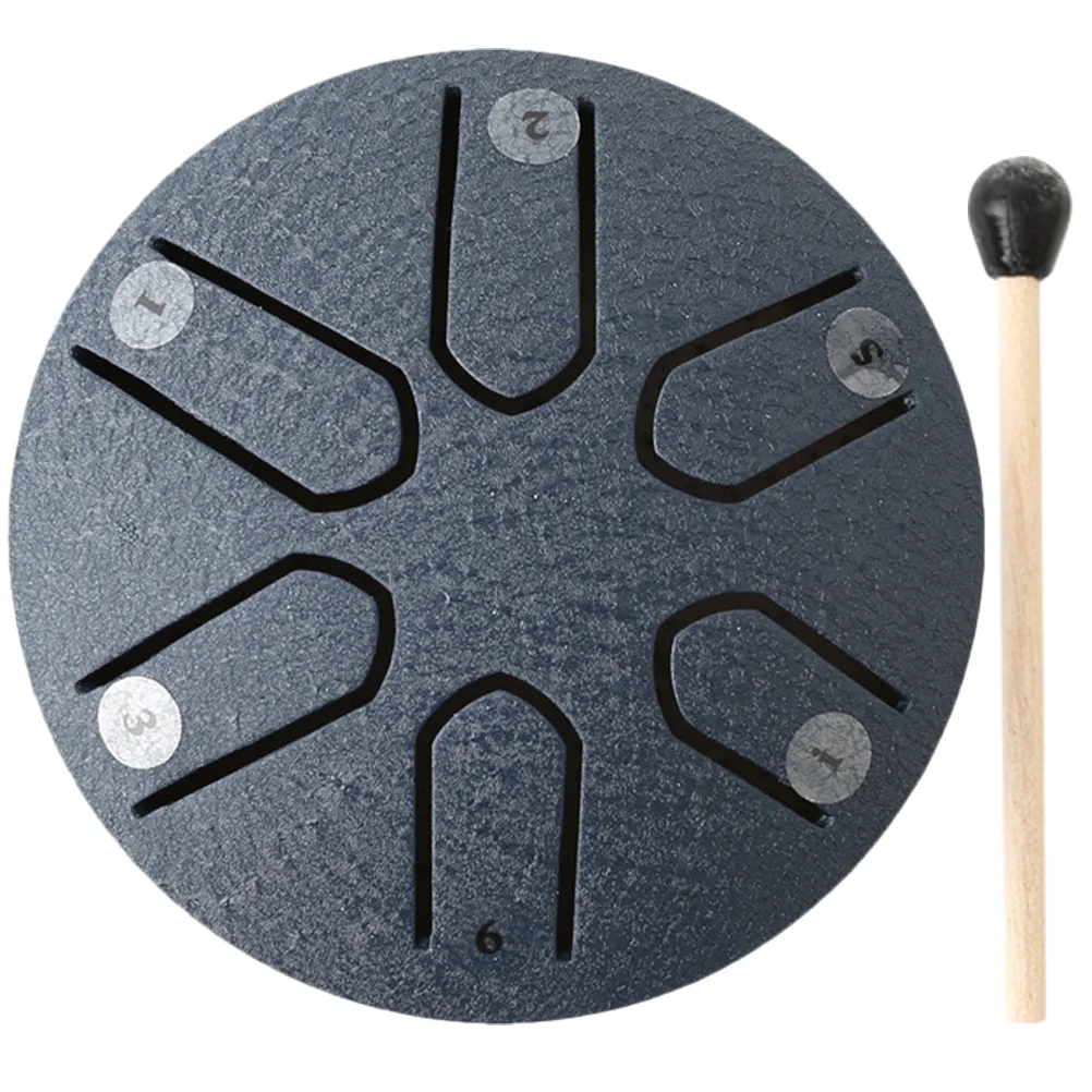 

1 Set Practice Easy to Learn Kids Steel Drum Instrument Steel Tongue Drum Percussion Instrument for Yoga