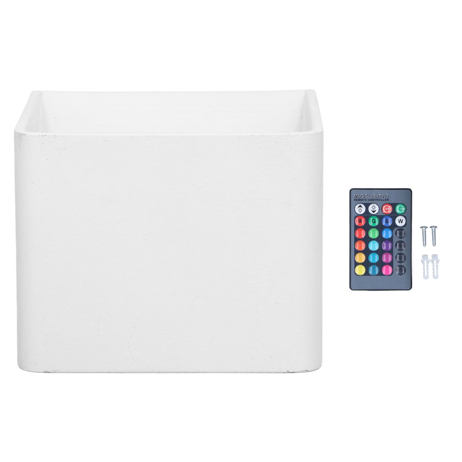 

RGB LED Wall Sconce Light Dimmable 3W 280lm Remote Control Aluminum Sconce Wall Lamp with 4 Light Modes 85‑265V