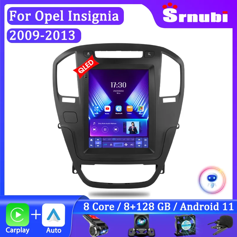 Srnubi 9.7" Android 11 Car Radio Multimedia Video Player for