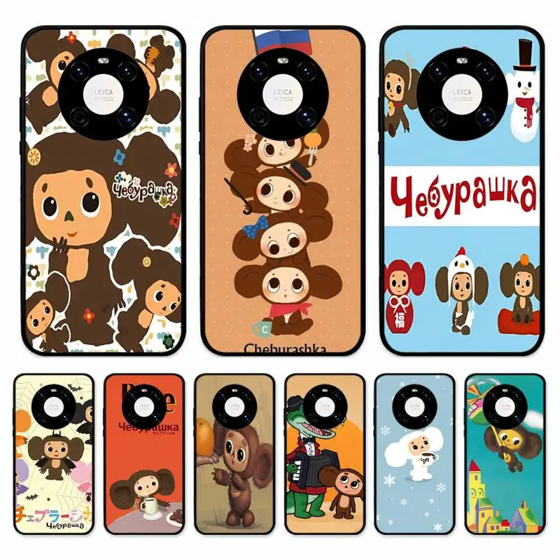 

Cheburashka Phone Case For Huawei Mate 10 20 30 40 50 lite pro Nova 3 3i 5 6 SE 7 pro 7SE
