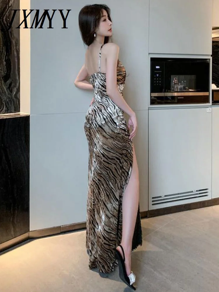 JXMYY 2022 модные элегантные темпераментные сексуальные золотые бархатные