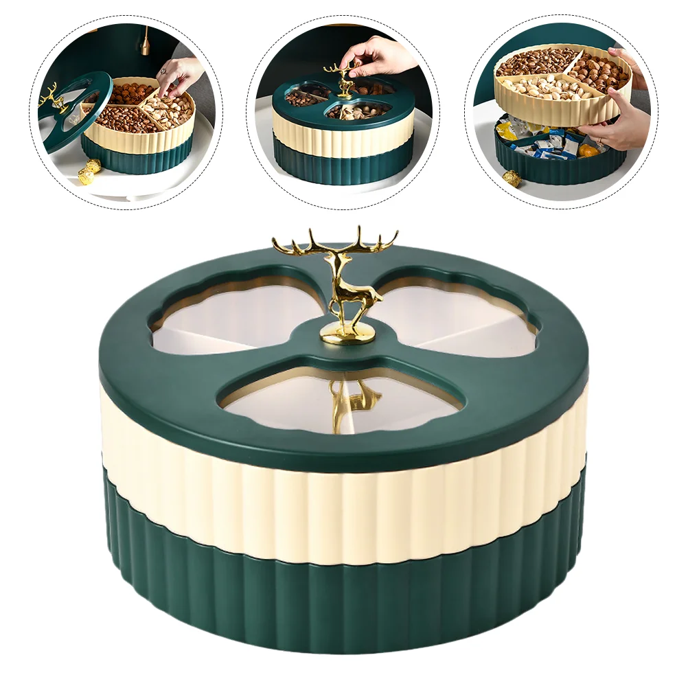 

Dried Fruit Storage Box Platter Candy Bowl Ceramic Tray Snack Nut Serving Appetizer Trays Veggie Plate
