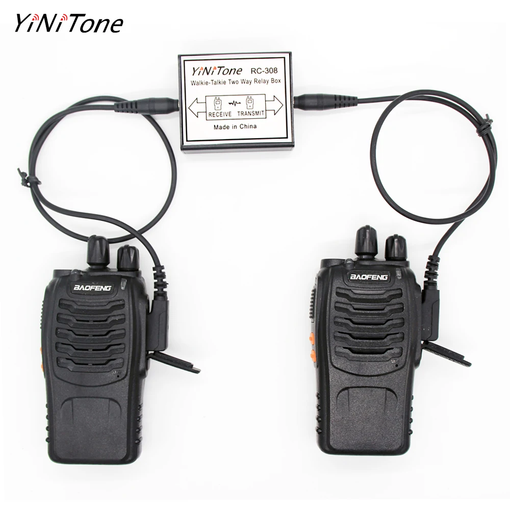 RC-308 Repeater Box Two Way Radio Relay Walkie Talkie  K Port For Two Handheld Radio Baofeng UV-5R BF-888S KENWOD TYT enlarge