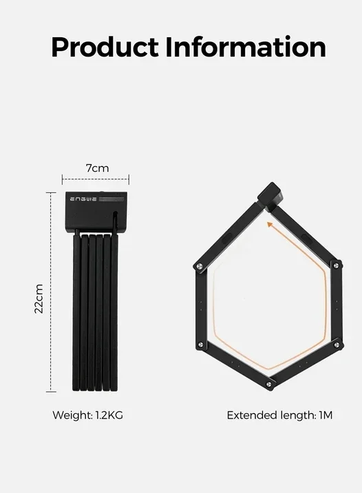 Велосипедный Замок ENGWE складной велосипедный замок для двигателя велосипеда