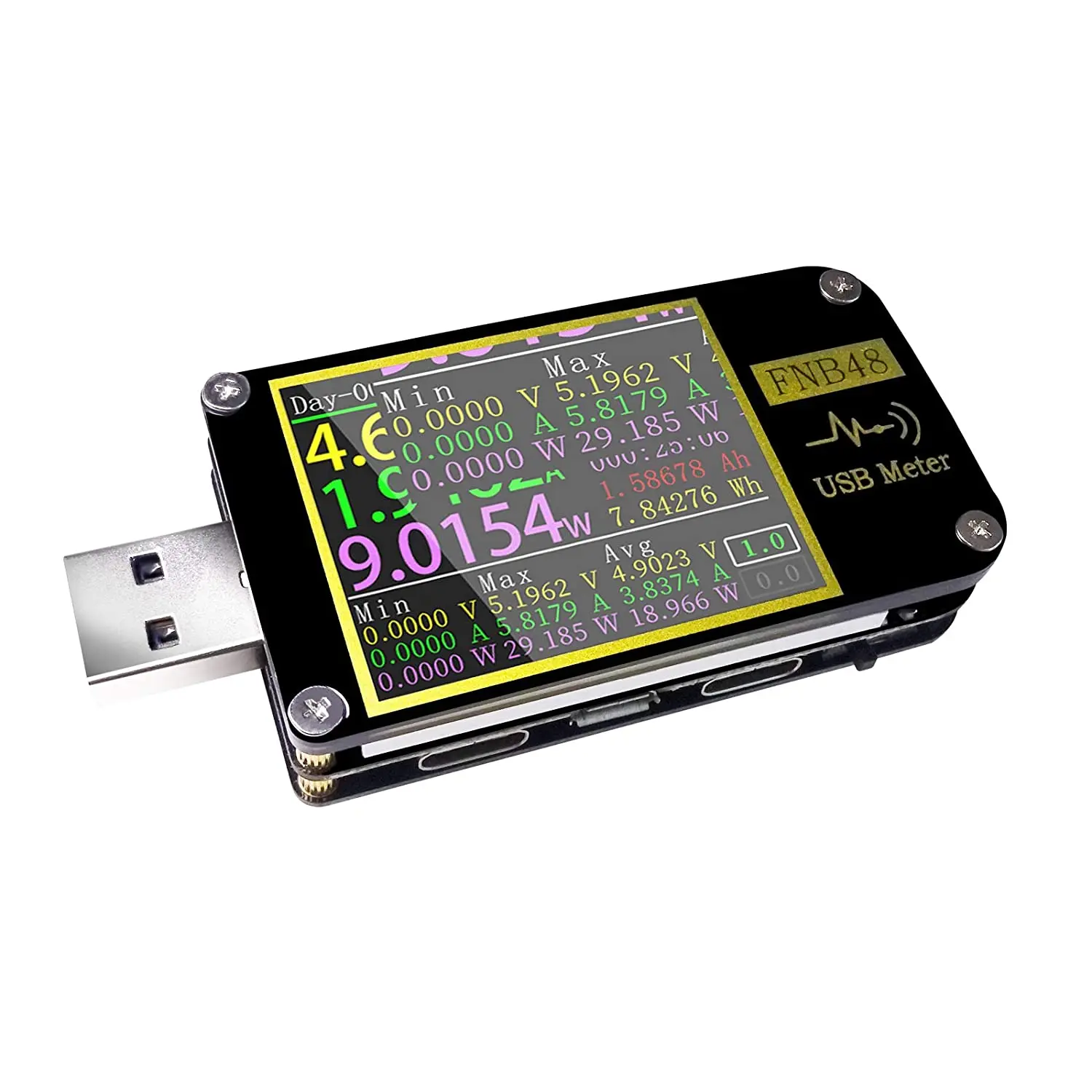 FNB48 PD триггер Вольтметр Амперметр ток и вольтметр USB тестер QC4 + PD3.0 2 0 PPS протокол