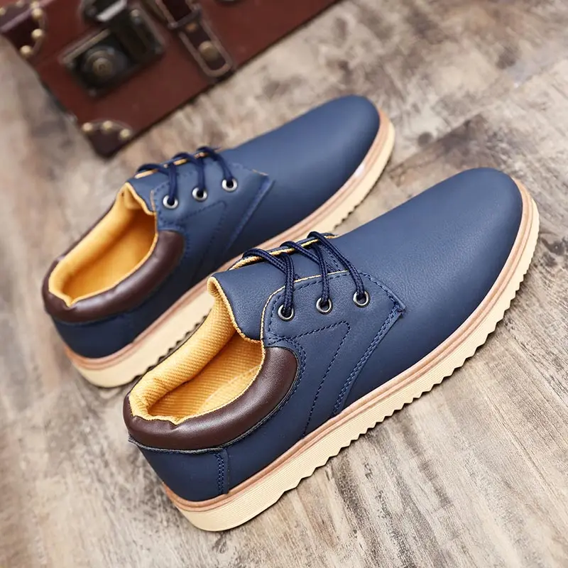 

PU leather spring Sport Man Shoes Trend Purple Running Shoes Low Cost White Sports Shoes Sneakers With Big Soles Runners