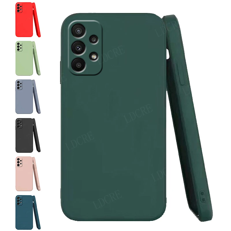 

For Samsung Galaxy A53 5G Case Cover For Samsung A53 Capas Phone Bumper Back TPU Soft Cover For Samsung A73 A13 A33 A53 Fundas